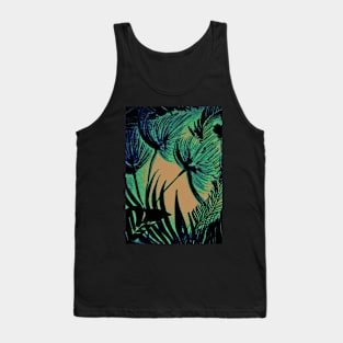 emerald tropical foliage Tank Top